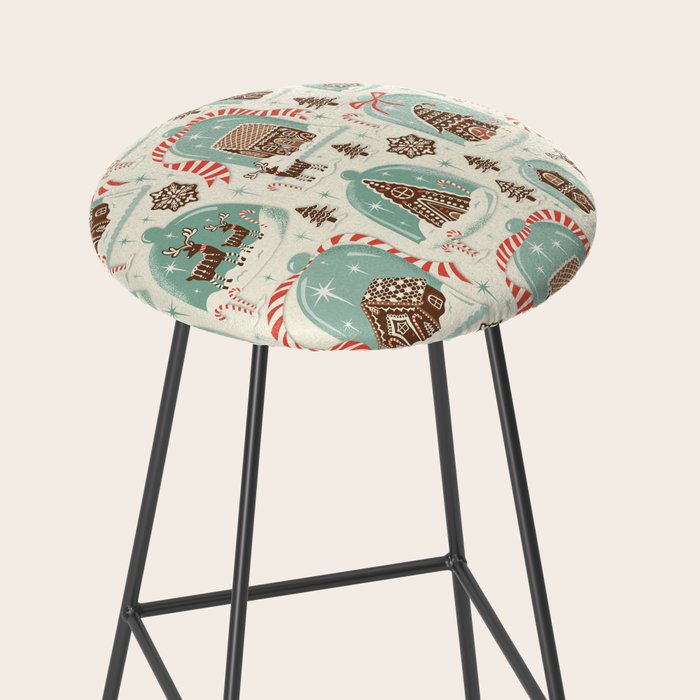 Gingerbread Village Cream Stool Gallery Image 2
