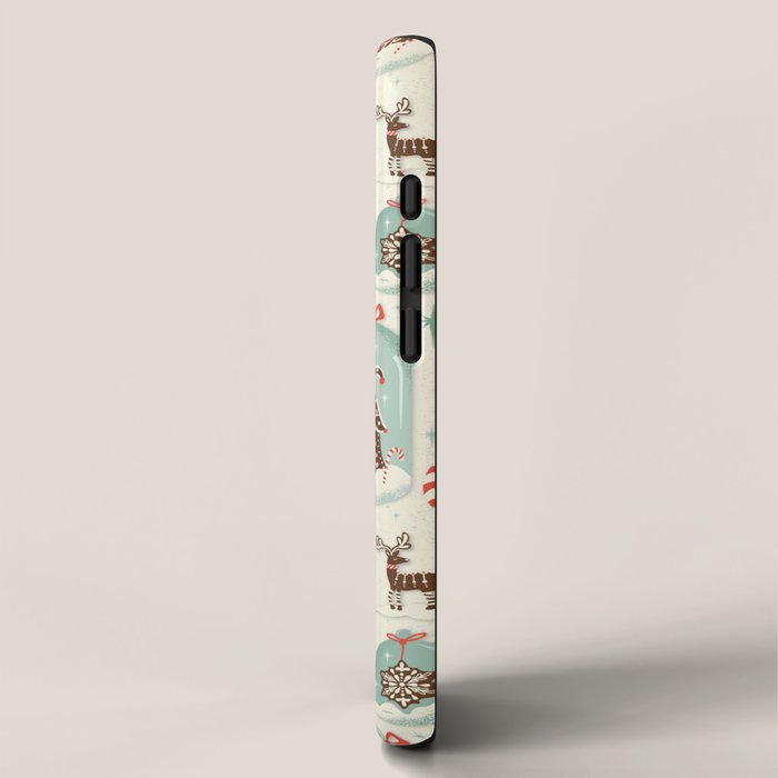 Gingerbread Village Cream iPhone Case Gallery Image 2