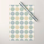 Retro Summer Daisies II Wrapping Paper Gallery Image 1