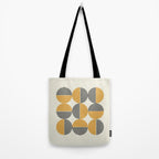 Circle pattern mid-century style Tote Bag Gallery Image 2
