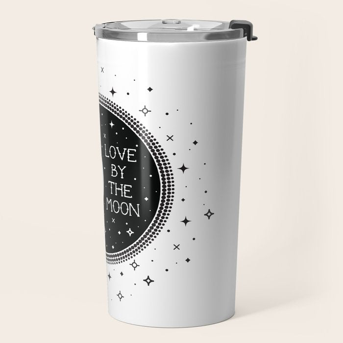 Live by the Sun Love by the Moon Travel Mug Gallery Image 2