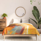 Blissful Light - Fox portrait Comforter Gallery Image 3