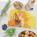 Blissful Light - Fox portrait Cutting Board Gallery Image 2