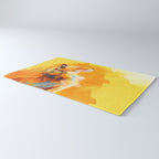 Blissful Light - Fox portrait Rug Gallery Image 3