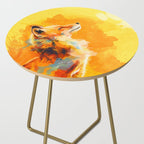 Blissful Light - Fox portrait Side Table Gallery Image 2