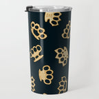 Brass Knuckles With Good Thoughts Travel Mug Gallery Image 3