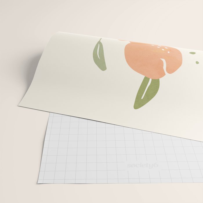 Peaches Wrapping Paper Gallery Image 2