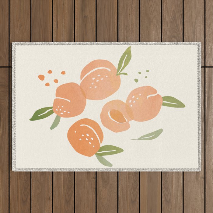 Peaches Outdoor Rug Gallery Image 1