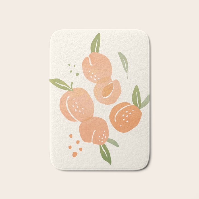 Peaches Bath Mat Gallery Image 1