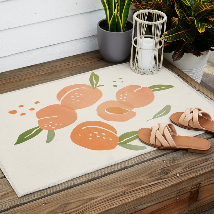 Peaches Outdoor Rug Gallery Image 2