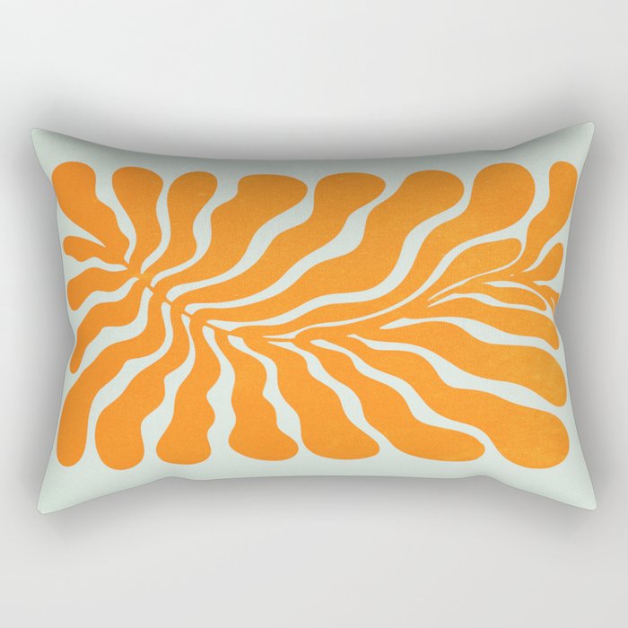 Frozen Sunrise Ferns: Matisse Edition  Rectangular Pillow Gallery Image 2