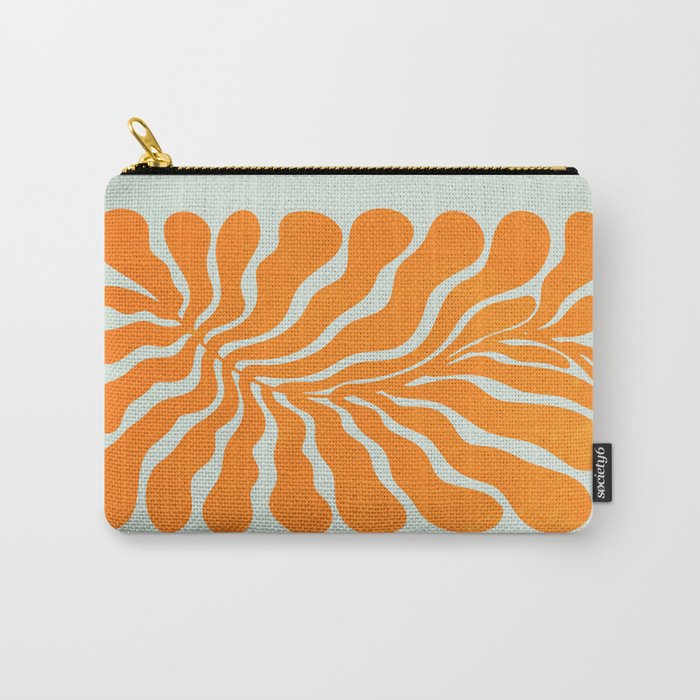 Frozen Sunrise Ferns: Matisse Edition  Carry All Pouch Gallery Image 1