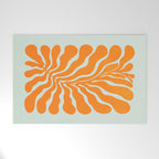 Frozen Sunrise Ferns: Matisse Edition  Welcome Mat Gallery Image 1