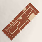 Modern Abstract Minimal Shapes 39/6 Yoga Mat Gallery Image 1