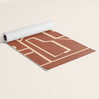 Modern Abstract Minimal Shapes 39/6 Yoga Mat Gallery Image 2