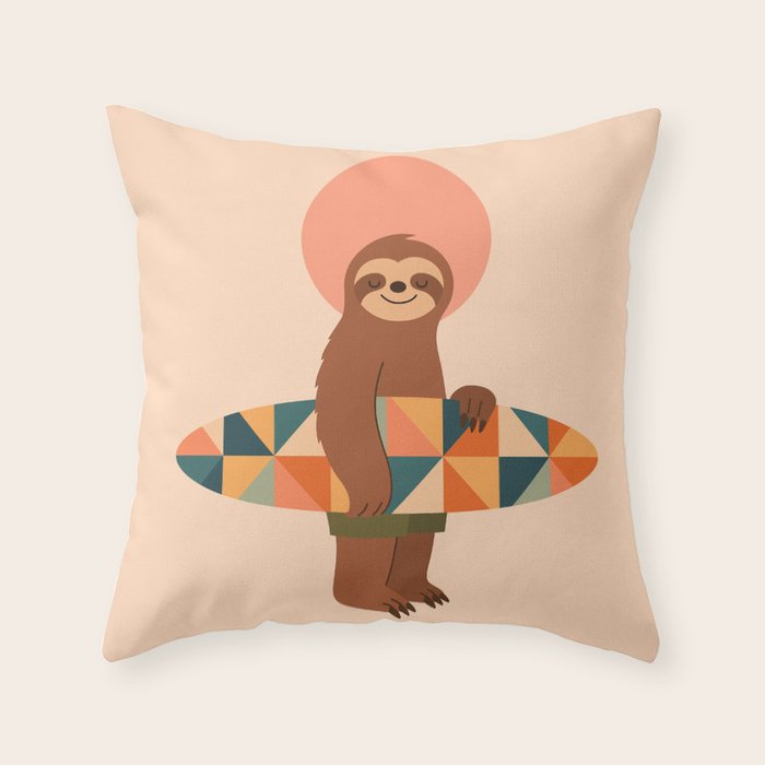 Summer Story Throw Pillow Gallery Image 6