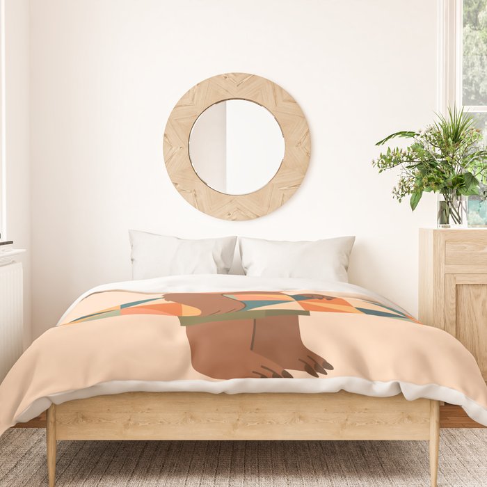 Summer Story Duvet Cover Gallery Image 3