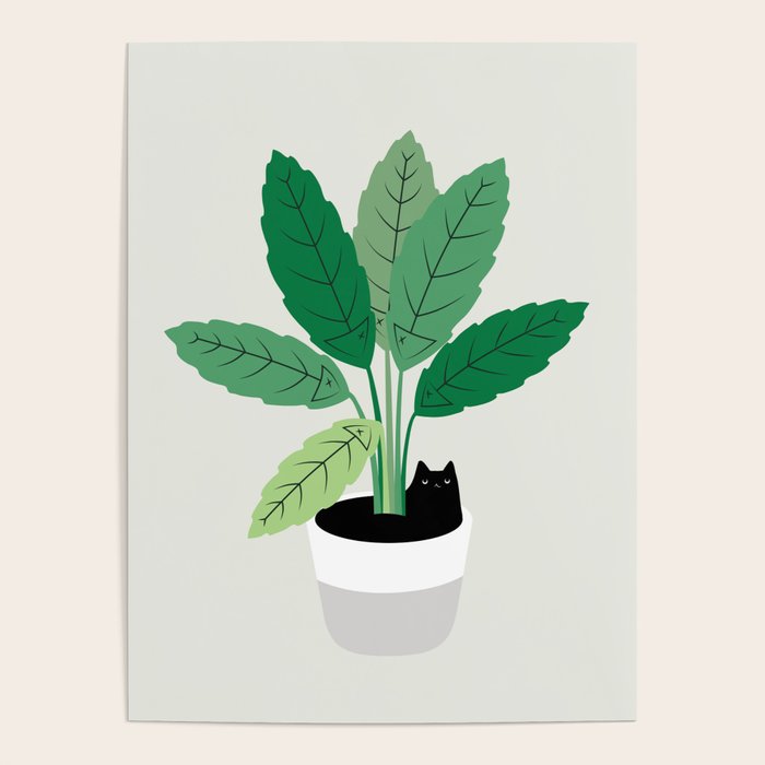 Cat and Plant 28: Something Fishy Poster Gallery Image 4