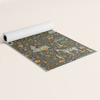 Zebras in Wild Fall Garden Yoga Mat Gallery Image 2