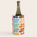 Retro Shapes Geometry Pattern Wine Chiller Gallery Image 3