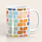 Retro Shapes Geometry Pattern Coffee Mug Gallery Image 1