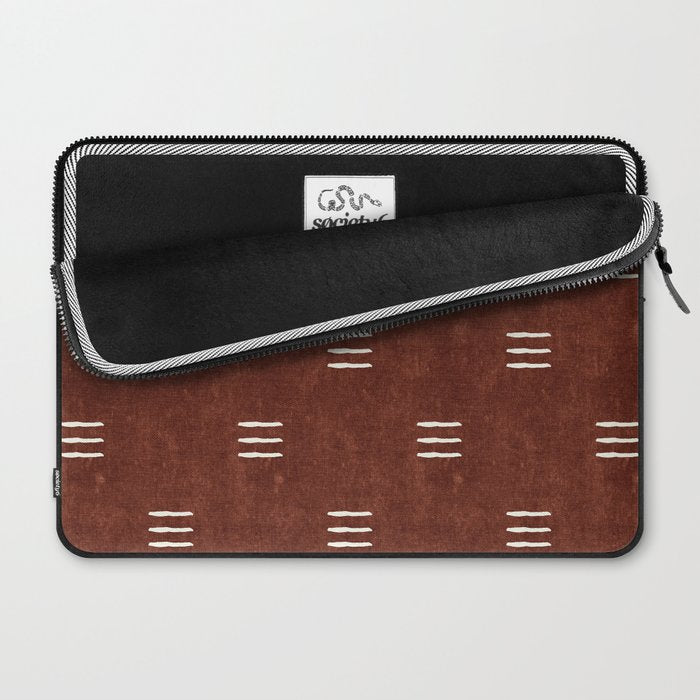 triple dash - rust Laptop Sleeve Gallery Image 2
