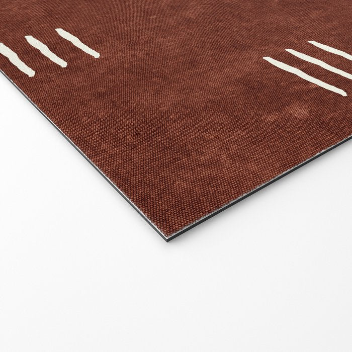 triple dash - rust Welcome Mat Gallery Image 2