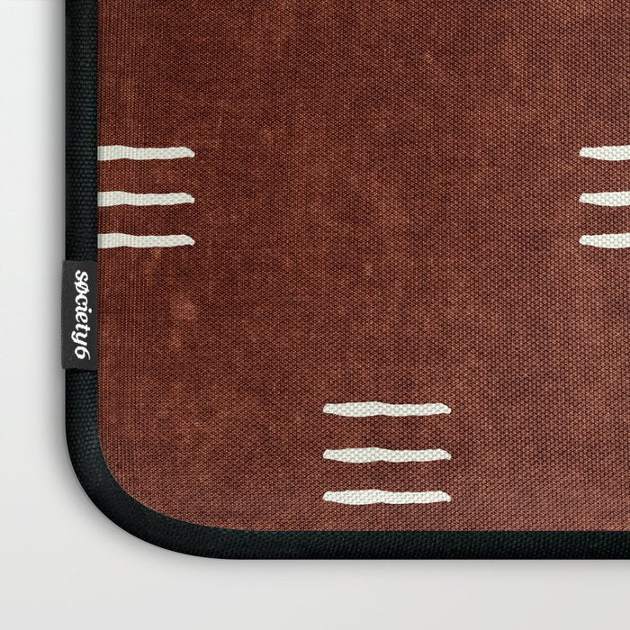 triple dash - rust Laptop Sleeve Gallery Image 3