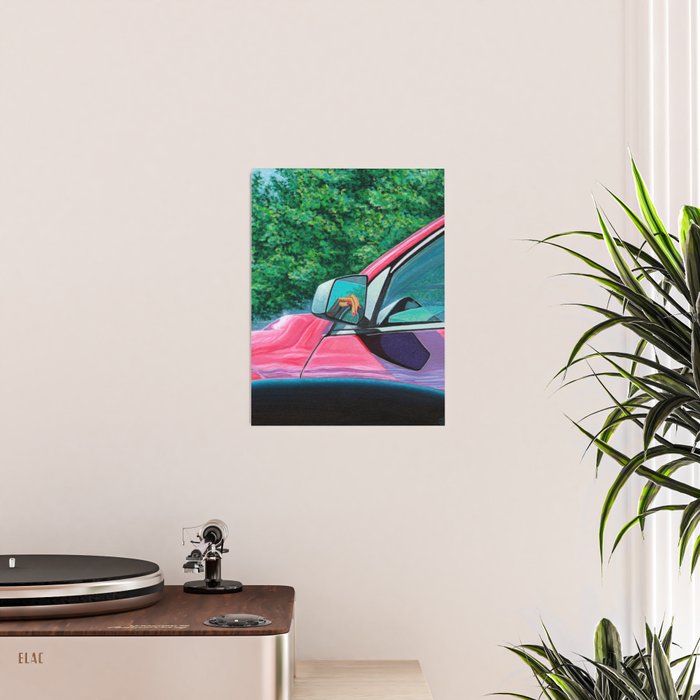 Pink Nails and Car on the New Jersey Turnpike Poster Gallery Image 2