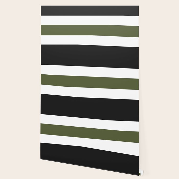 Accent (Black & Moss Green) Wallpaper Gallery Image 2