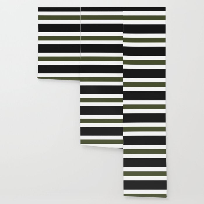 Accent (Black & Moss Green) Wallpaper Gallery Image 3