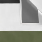 Accent (Black & Moss Green) Wall Tapestry Gallery Image 3