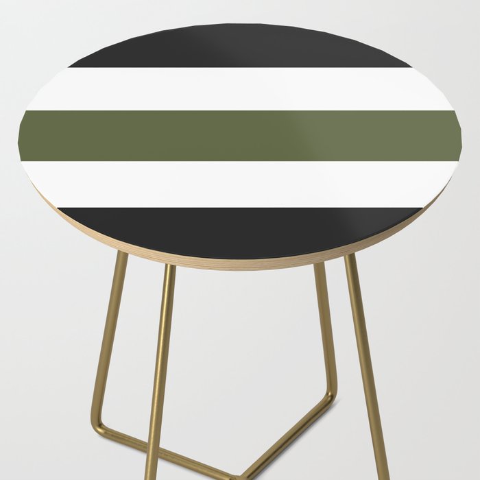 Accent (Black & Moss Green) Side Table Gallery Image 2