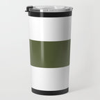 Accent (Black & Moss Green) Travel Mug Gallery Image 3