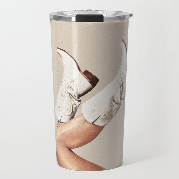These Boots - Neutral L Travel Mug Gallery Image 1