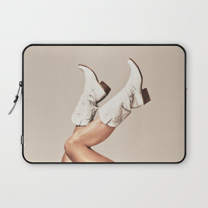 These Boots - Neutral L Laptop Sleeve Gallery Image 1