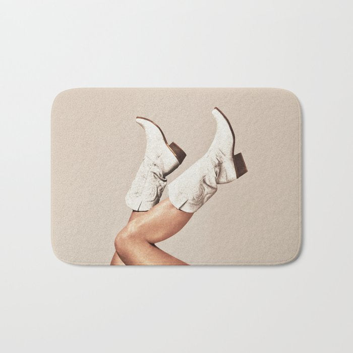 These Boots - Neutral L Bath Mat Gallery Image 1