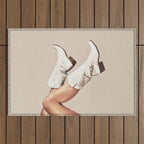 These Boots - Neutral L Outdoor Rug Gallery Image 1