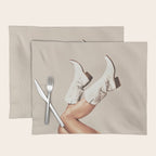These Boots - Neutral L Placemat Gallery Image 1