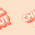 CHILL OUT TYPOGRAPHY Coffee Mug Gallery Image 2