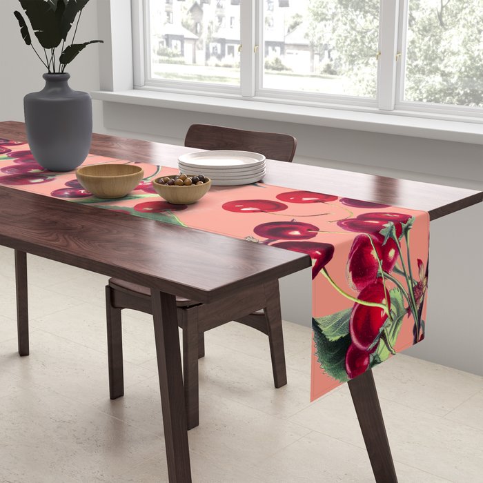 Sweet Cherry V Table Runner Gallery Image 2
