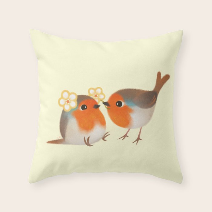 Flowers for you Throw Pillow Gallery Image 6