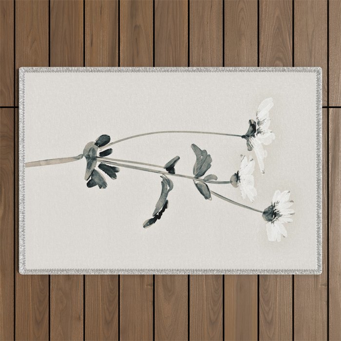 Flowers 21 Outdoor Rug Gallery Image 1