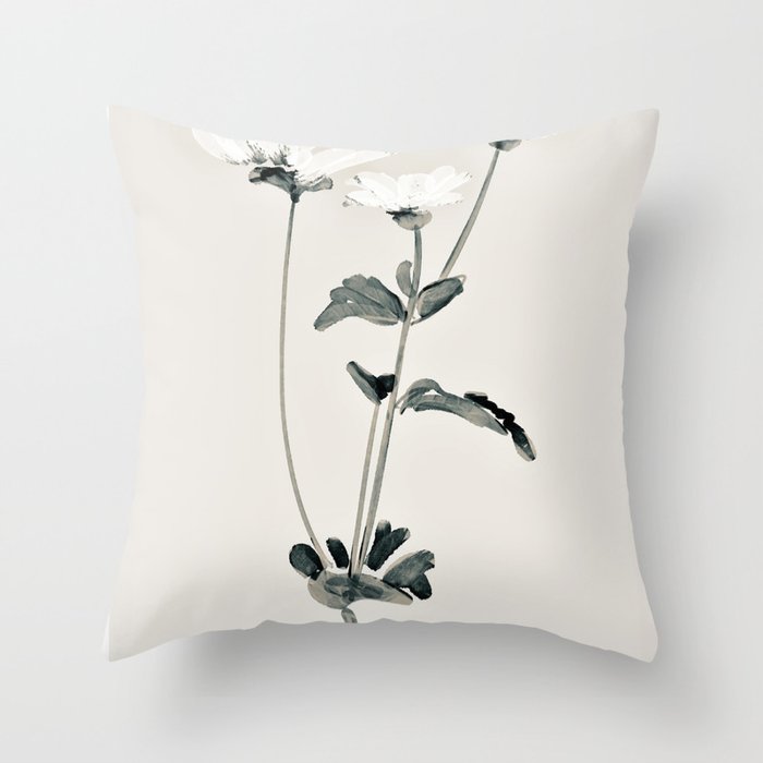 Flowers 21 Throw Pillow Gallery Image 6
