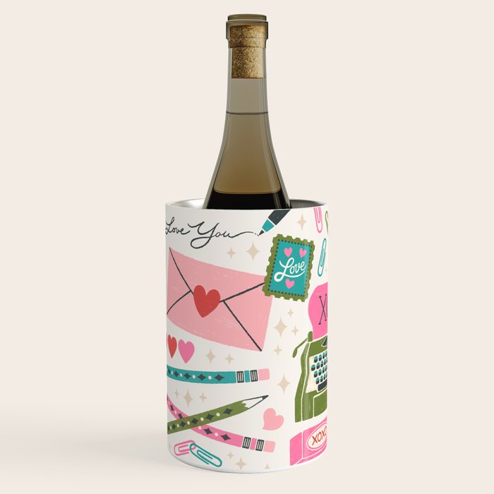 Vintage Mid-Century Stationery Wine Chiller Gallery Image 2