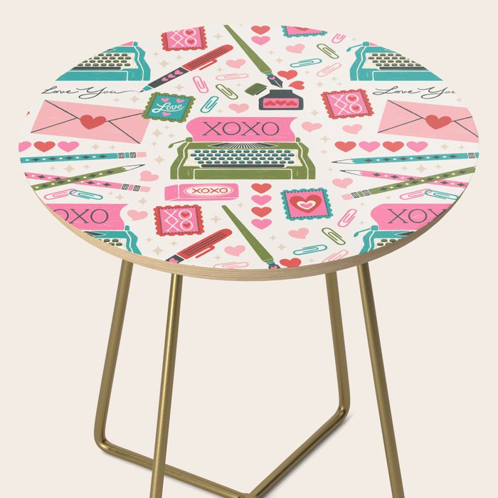 Vintage Mid-Century Stationery Side Table Gallery Image 2