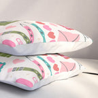 Vintage Mid-Century Stationery Pillow Sham Gallery Image 3