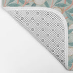 Whimsical Fruit with little girl Bath Mat Gallery Image 2