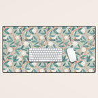 Whimsical Fruit with little girl Desk Mat Gallery Image 1