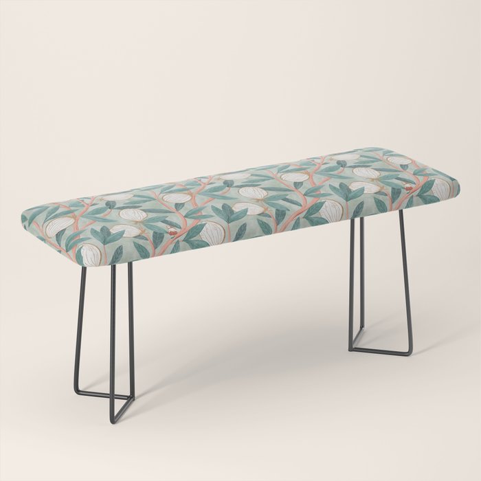 Whimsical Fruit with little girl Bench Gallery Image 1